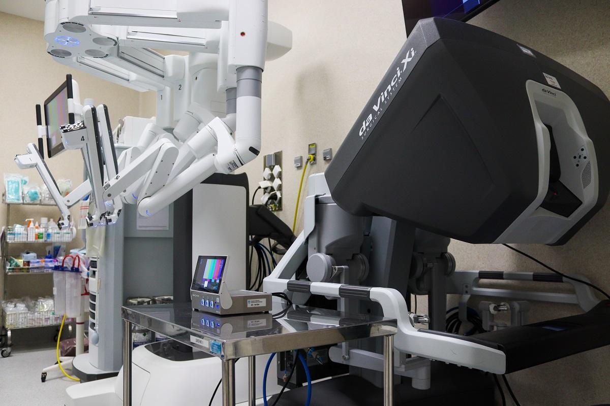 Robot Da Vinci del Hospital Regional de Málaga