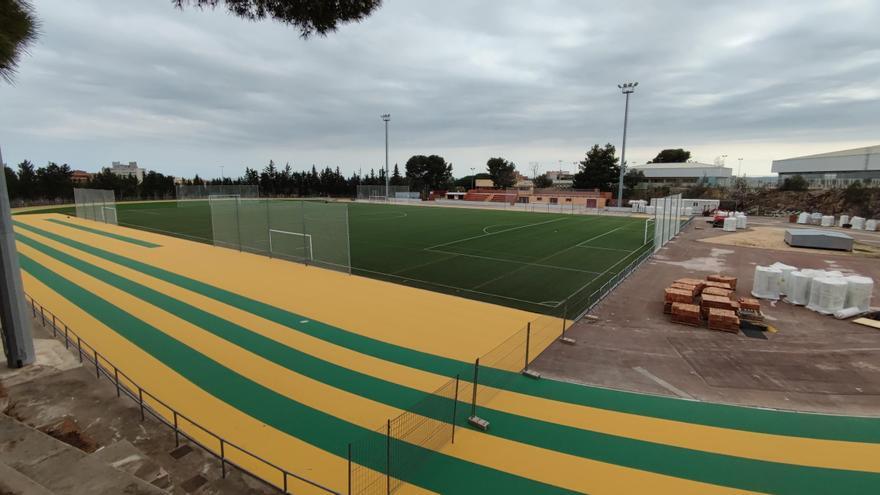 Recta final de les obres de millora del &quot;verd-i-groc&quot; Estadi Albert Gurt de Figueres