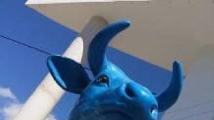 El misterioso robo de una vaca azul en Benissa