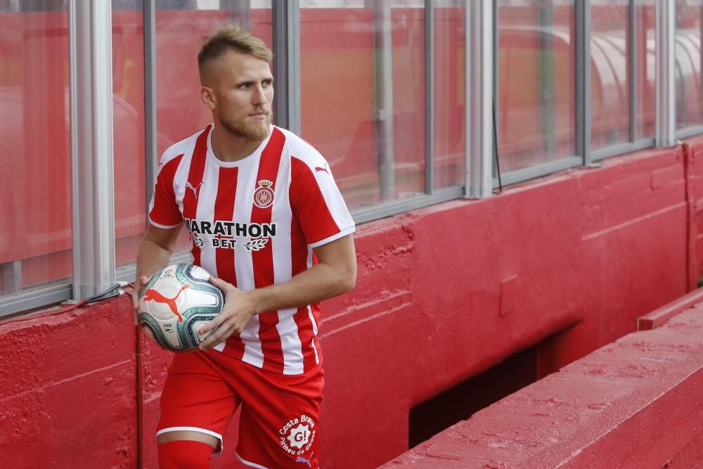 Presentació de Samu Sáiz com a nou jugador del Girona FC