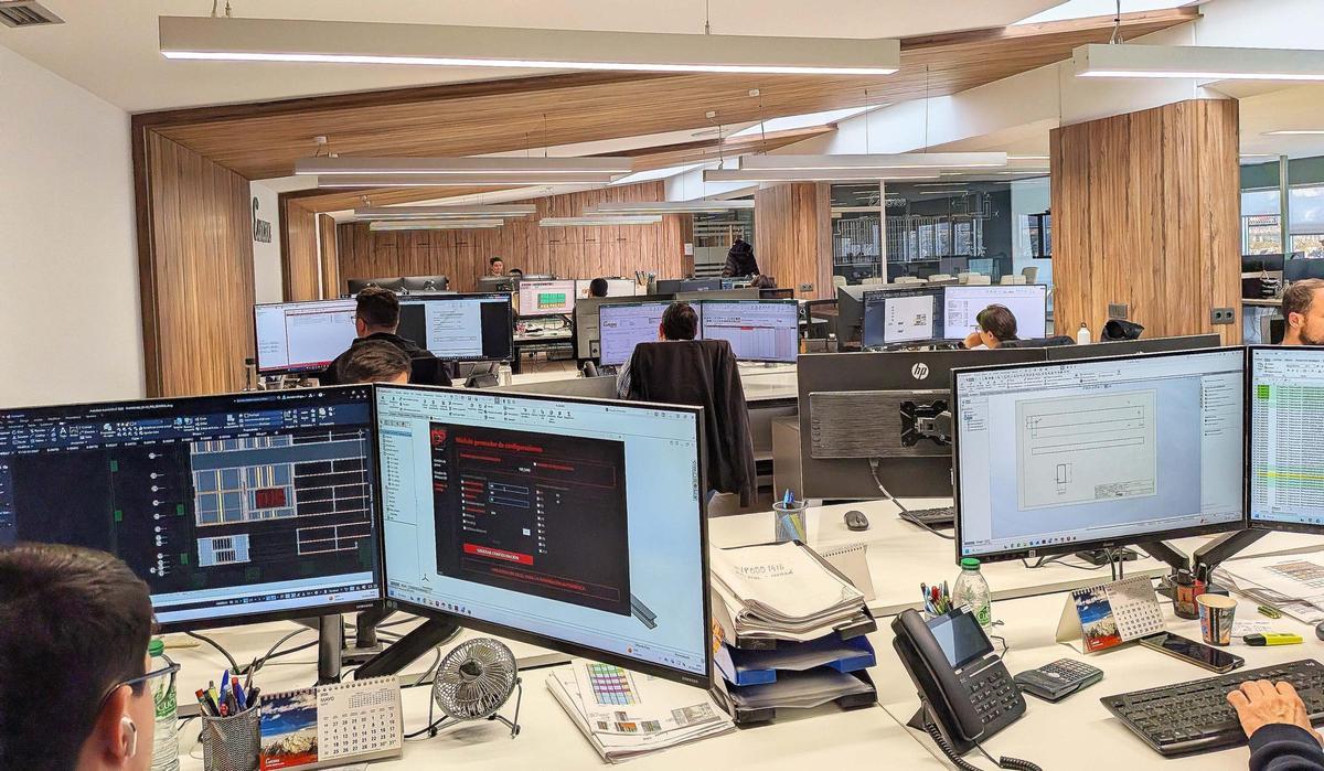 Oficina técnica de la empresa