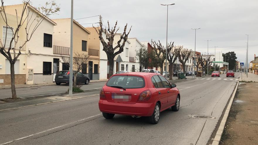Almassora reformará la avenida Castellón por 620.000 euros para acabar con los problemas de inundaciones