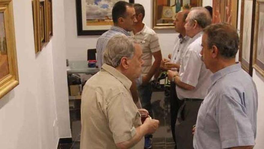 Exposición &quot;Maestros&quot; de artistas zamoranos celebrada en Espacio 36.