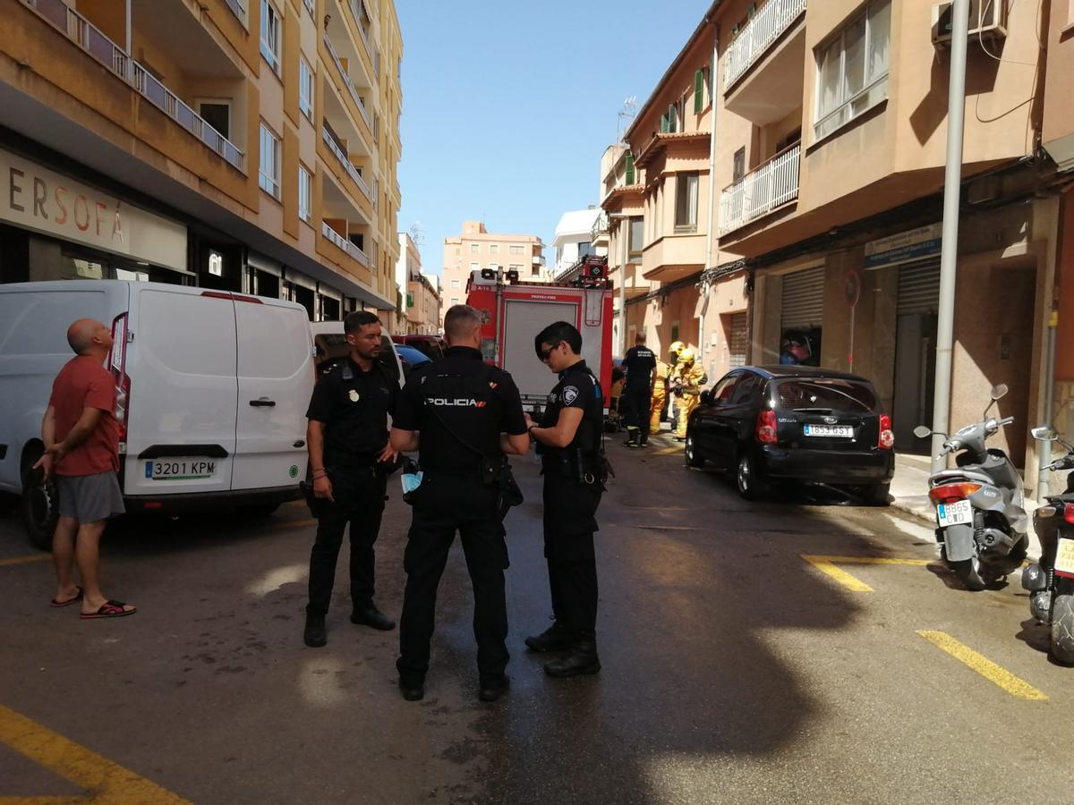 Incendio en una iglesia evangélica de Palma