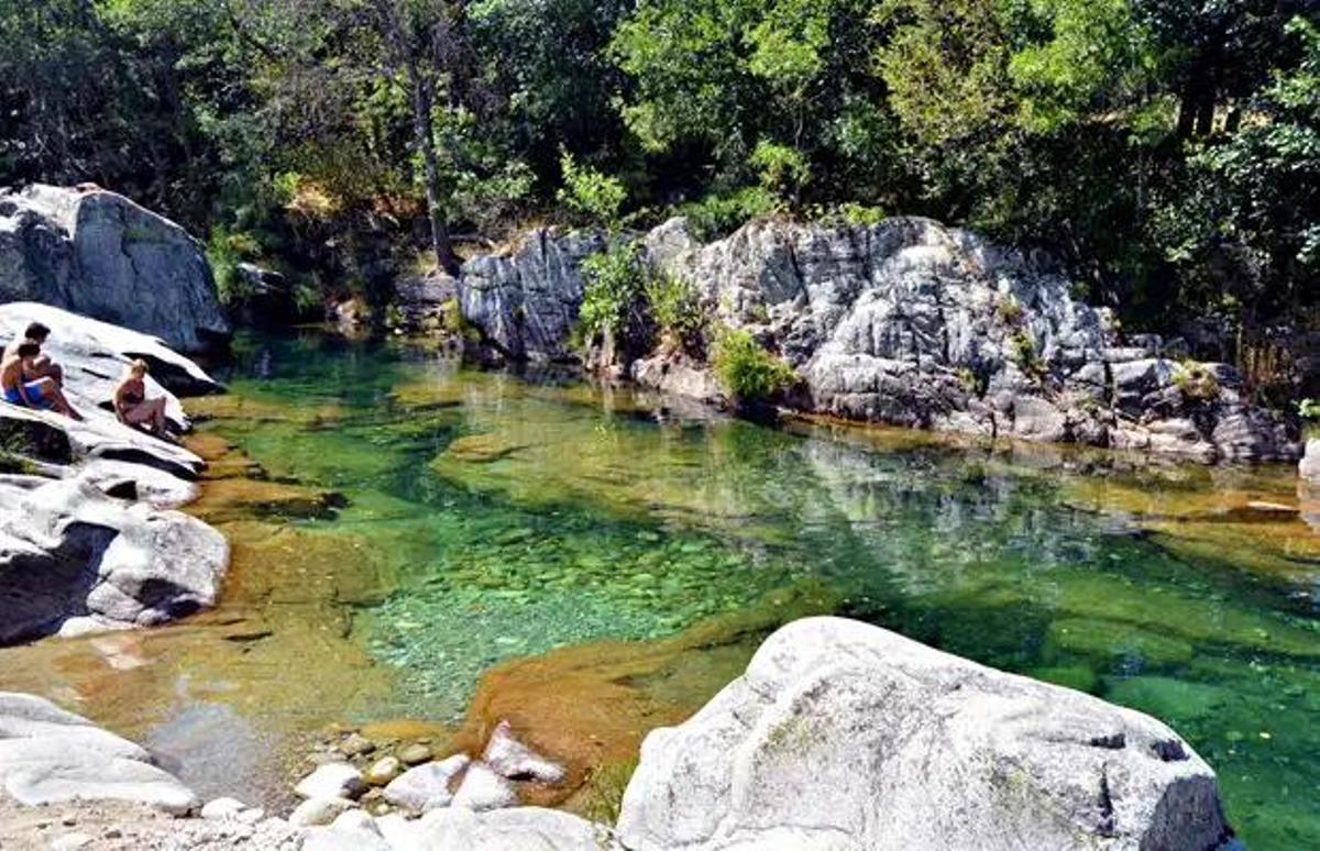 El charco de los Mozos en Tormellas