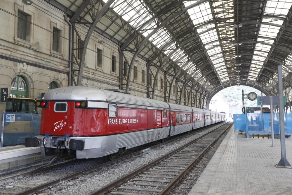 Mig segle del primer Talgo entre Barcelona i Ginebra