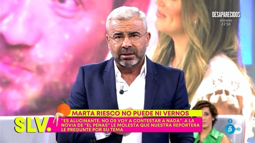 Jorge Javier abandona el plató de &#039;Sálvame&#039; tras ser tachado de &quot;acosador&quot; por Marta Riesco