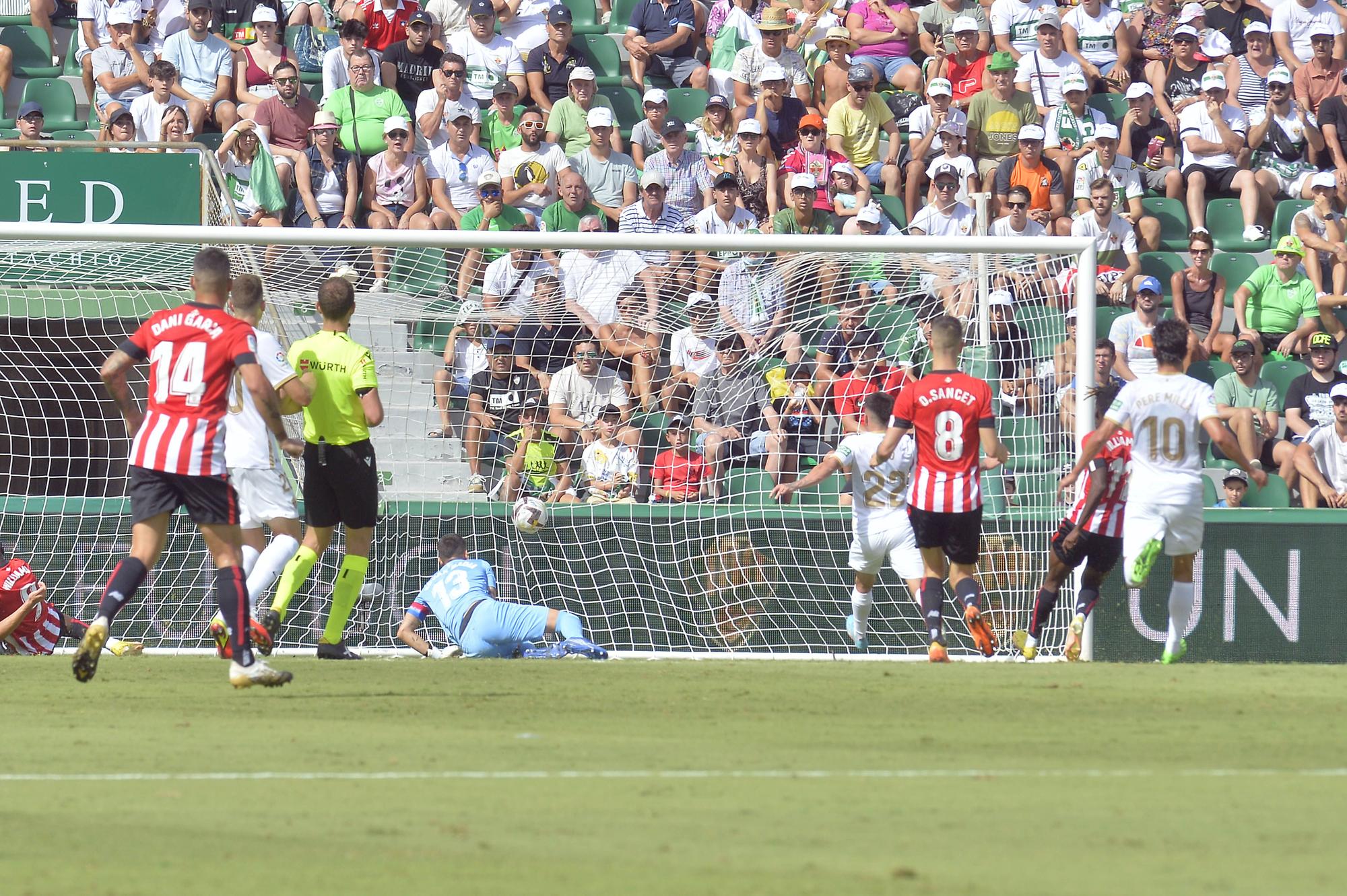 Una verbena en defensa, Elche CF:1  Athletic Club de Bilbao: 4