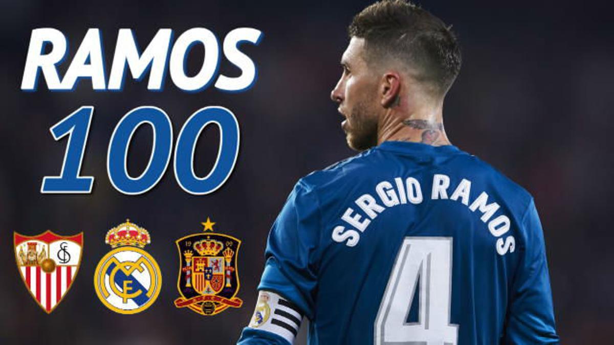 Sergio Ramos se pone a 100 y el Sevilla, su víctima favorita