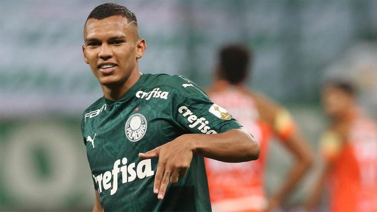 Gabriel Veron, el extremo del Palmeiras apunta muy alto