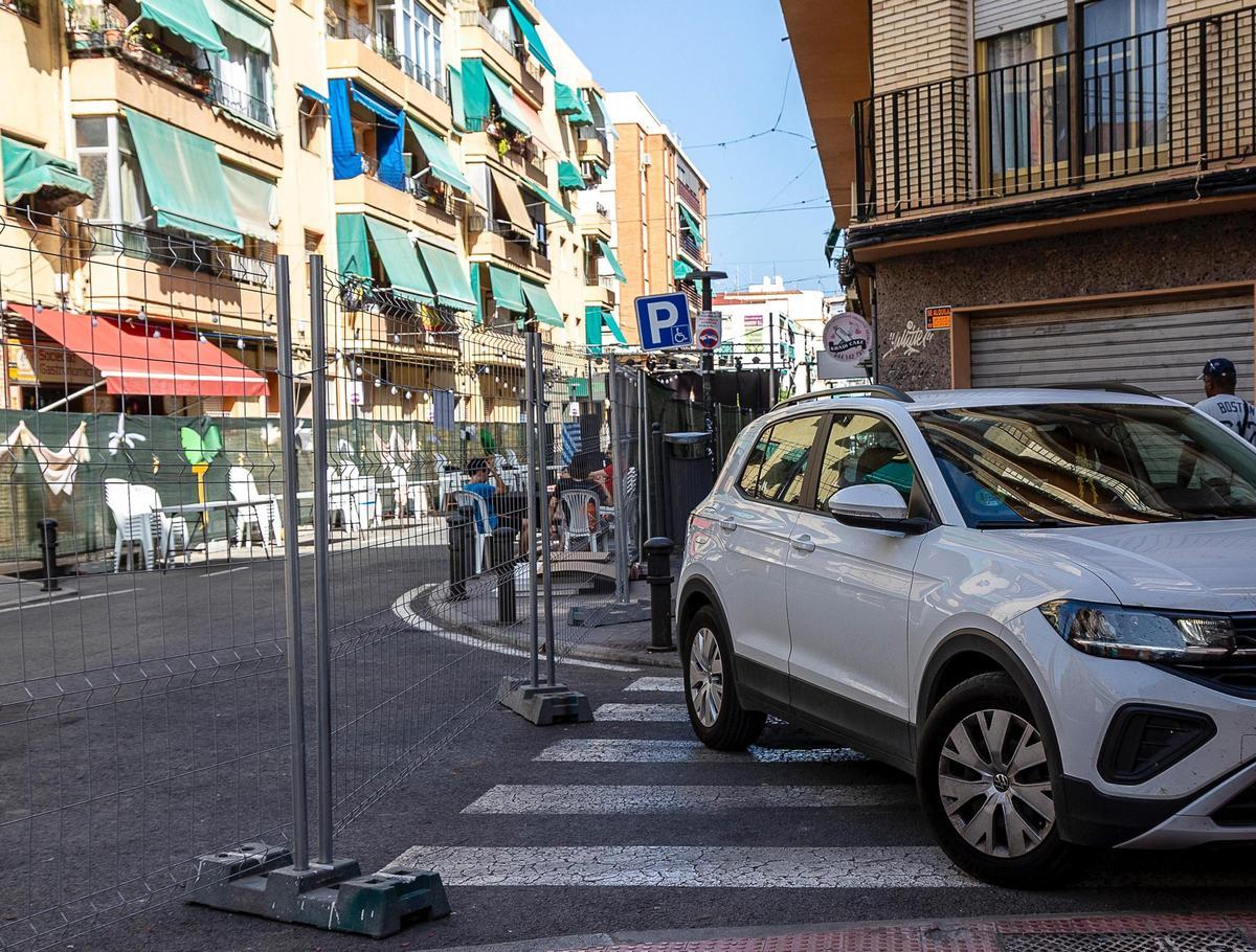 Ratoneras de tráfico en Alicante por las barracas y racós de las Hogueras