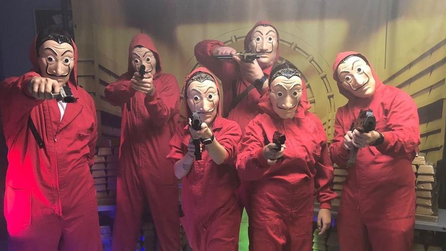 Serra organiza el scape room basado en La Casa de Papel