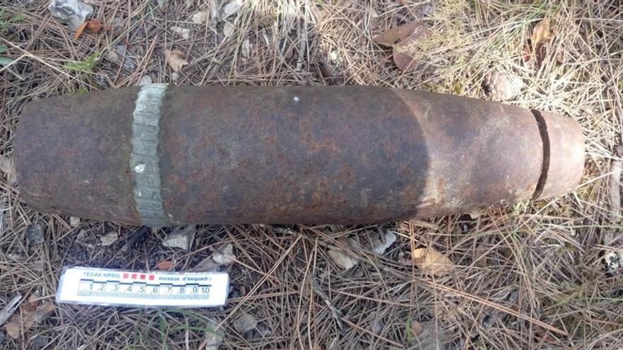Els Tedax han retirat 27 artefactes explosius a les comarques gironines des de principis d&#039;any