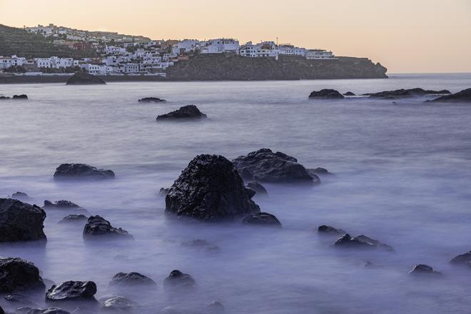 Vistas del mar desde San Juan de la Rambla.