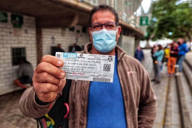 El CD Tenerife empieza a vender entradas para el partido ante la UD Las Palmas