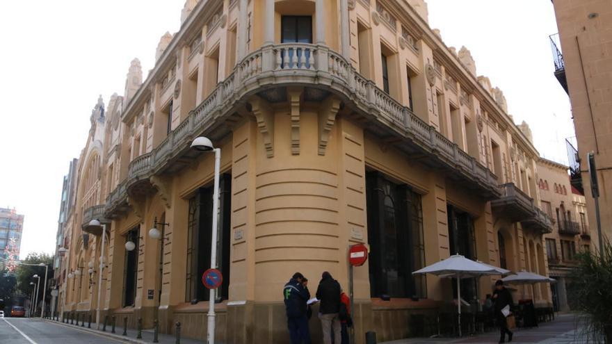 La façana de l&#039;edifici del Casino de Figueres