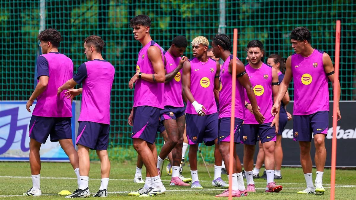 Hansi Flick: "Tenemos realmente un buen equipo joven"