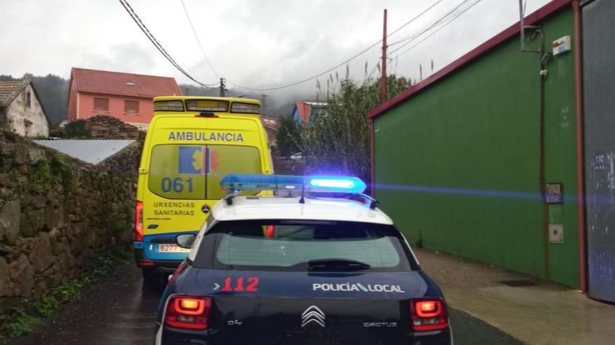 El año empieza con dos muertos en Moaña: una mujer en casa y un hombre dentro de un coche