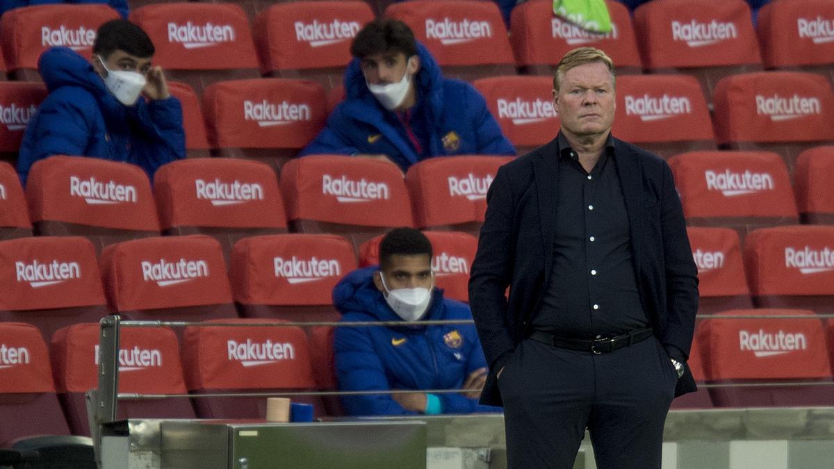 Koeman: "Quiero seguir en el Barça, pero la última palabra la tiene el presidente"