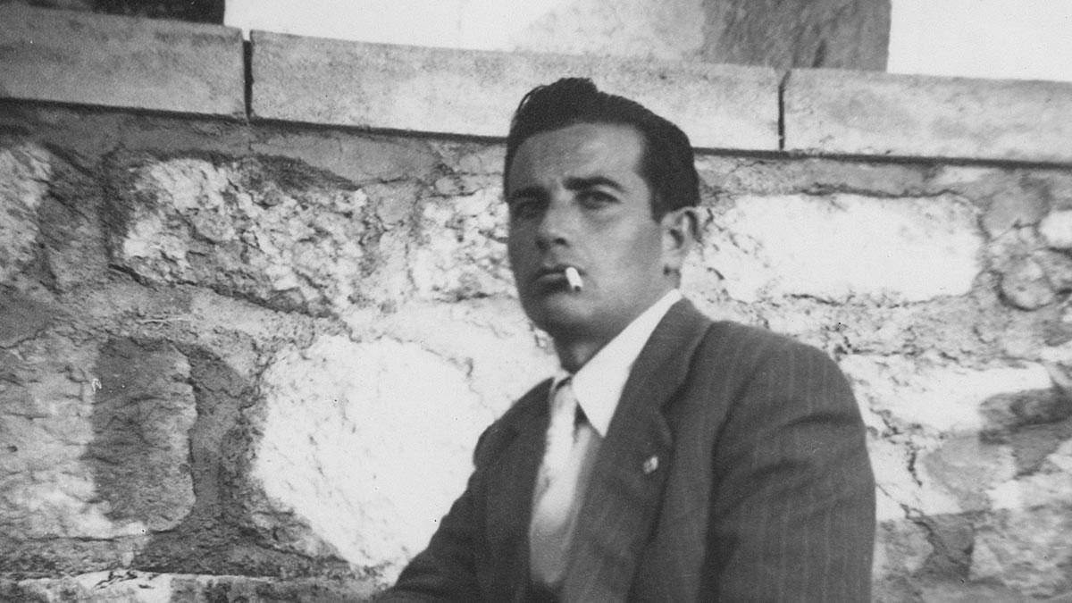 El fotoperiodista de Villena José Ibáñez Martínez “Soli” en una imagen de 1957.