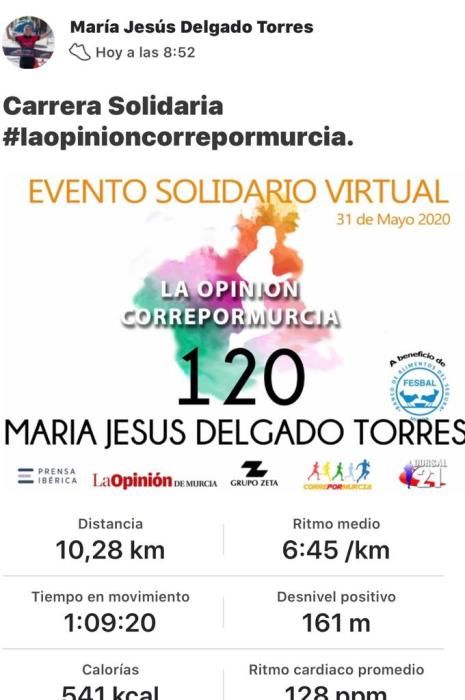 Evento Solidario Virtual La Opinión-Correpormurcia