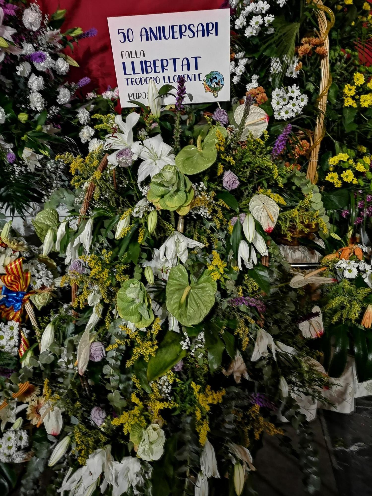 Revive las canastillas de la Ofrenda en las Fallas de Septiembre