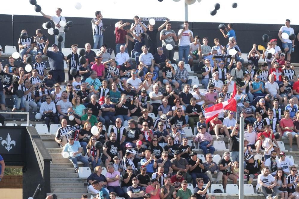 Ambiente en el FC Cartagena - Celta B