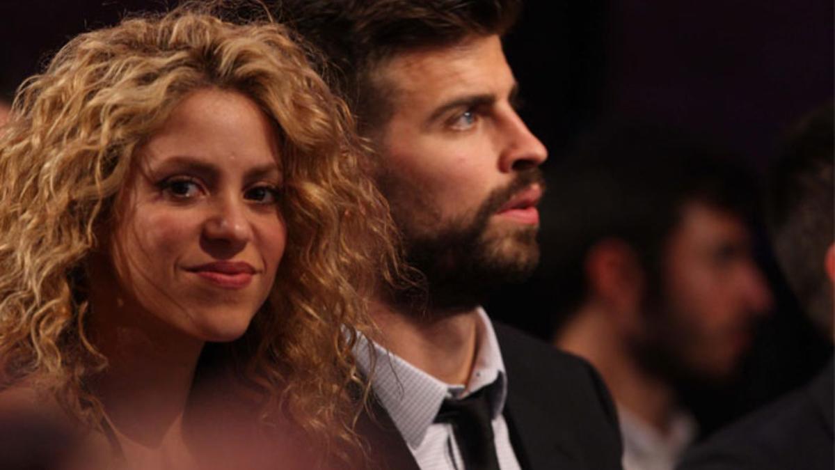 Shakira, junto a Gerard Piqué