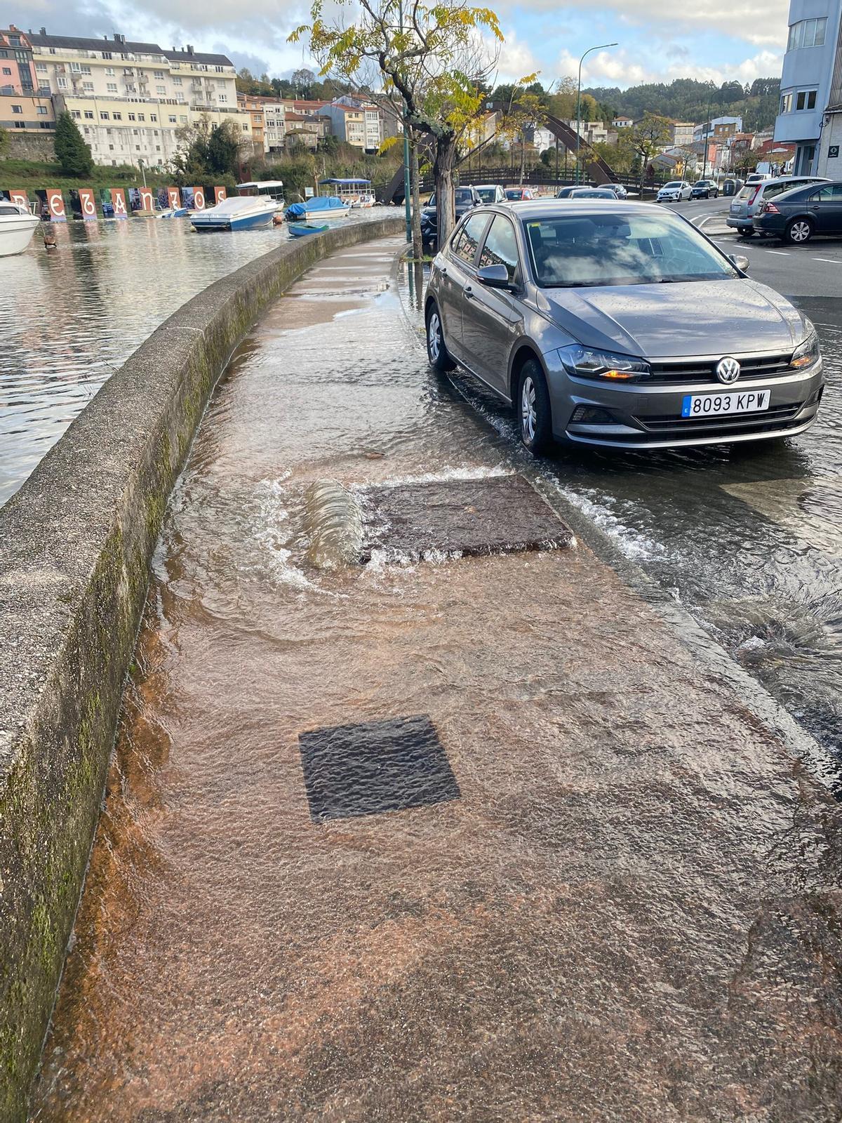 Inundaciones en Betanzos