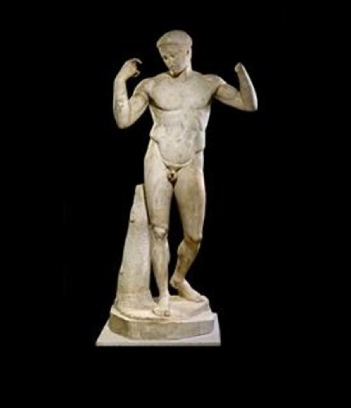 ATLETA3’L’escultura de Diadumen’, una de les peces gregues més valorades. ATLETA3’L’escultura de Diadumen’, una de les peces gregues més valorades.