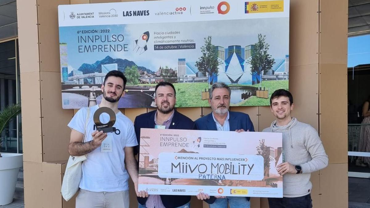 La startup paternera Miivo Mobility, premiada en Innpulso Emprende