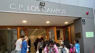 La vuelta al cole en el renovado colegio Los Campos de Gijón: "Teníamos muchas ganas de regresar"