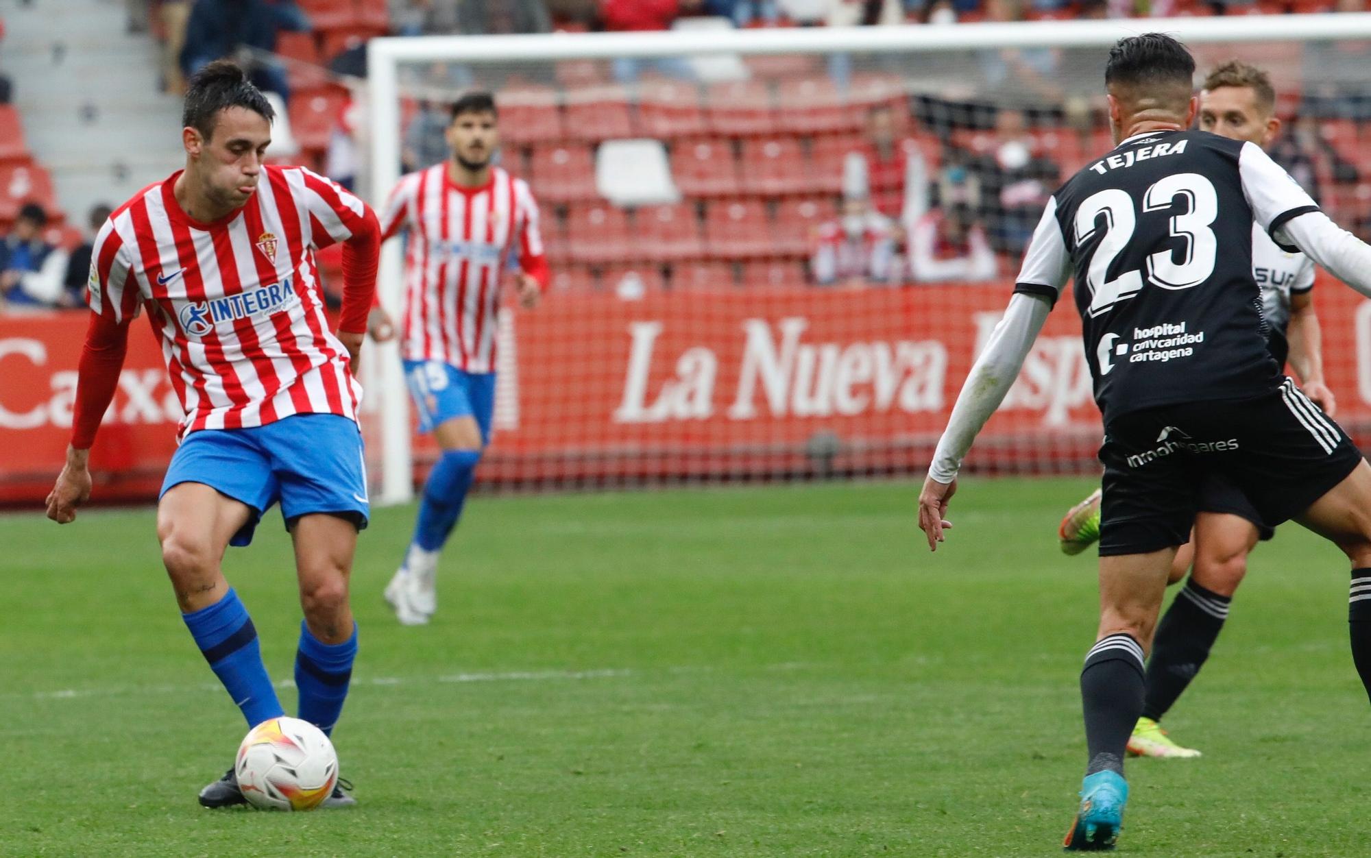 Sporting - Cartagena, en imágenes