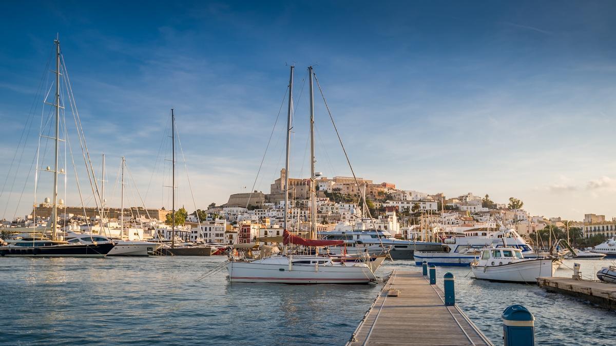 Ibiza old town.