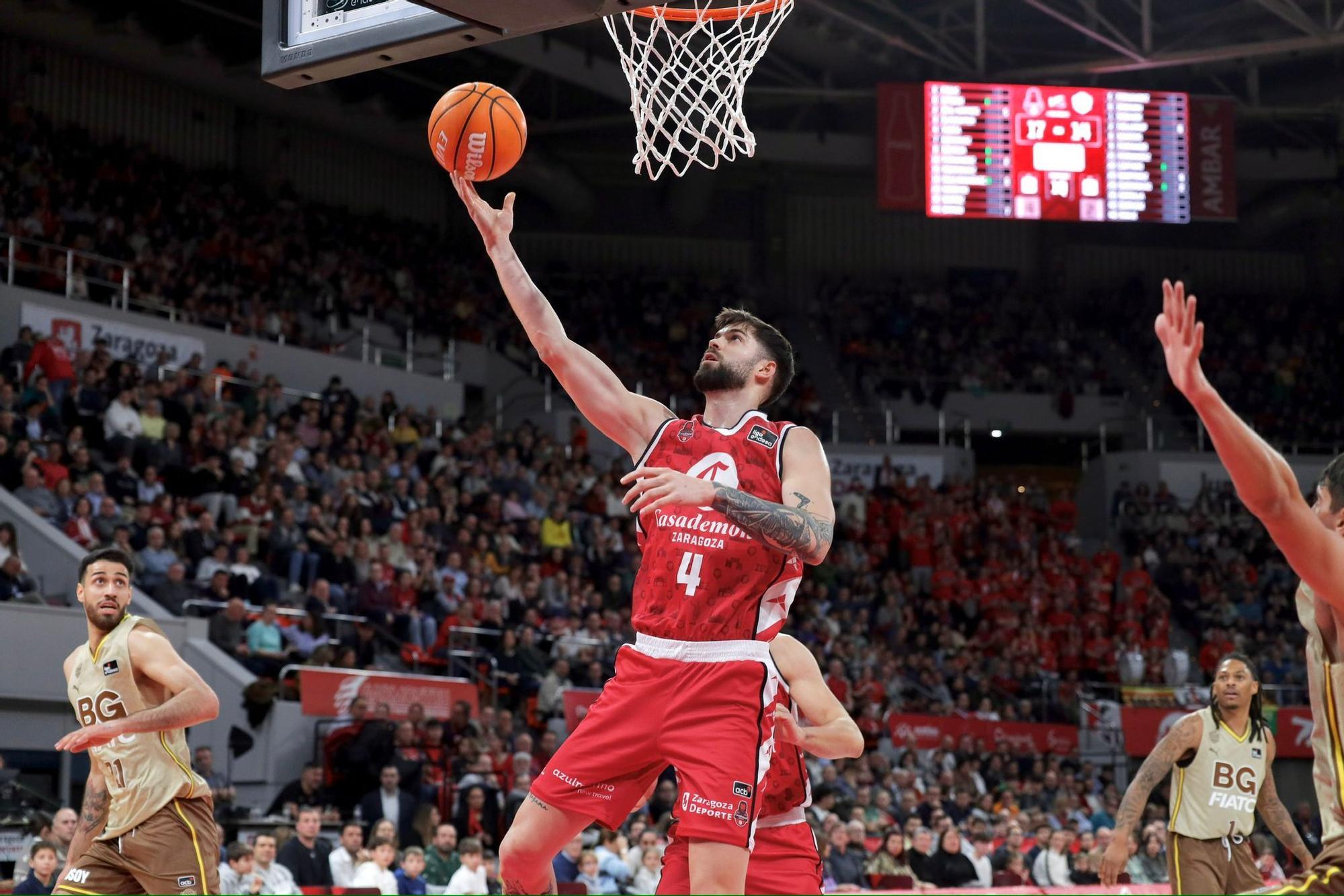 Así ha sido el partido entre el Casademont Zaragoza y el Girona