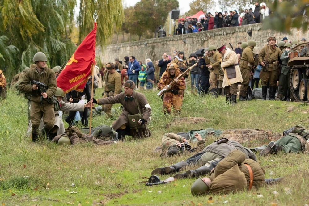 Recreación de la "Toma del puente de Kalach"