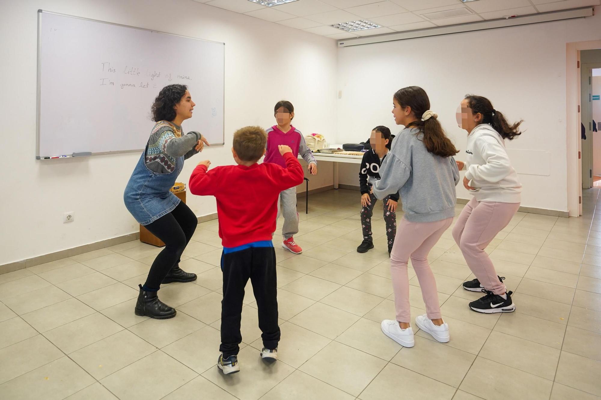 Las imágenes de las escuelas de Navidad en el C19 y Can Tomeu, en Ibiza