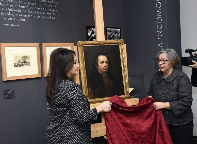 Presentación del primer autorretrato de Goya en su exposición con Buñuel en Madrid