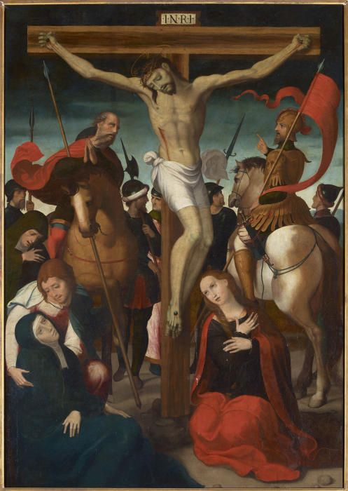 "Crucifixión". Juan Correa de Vivar