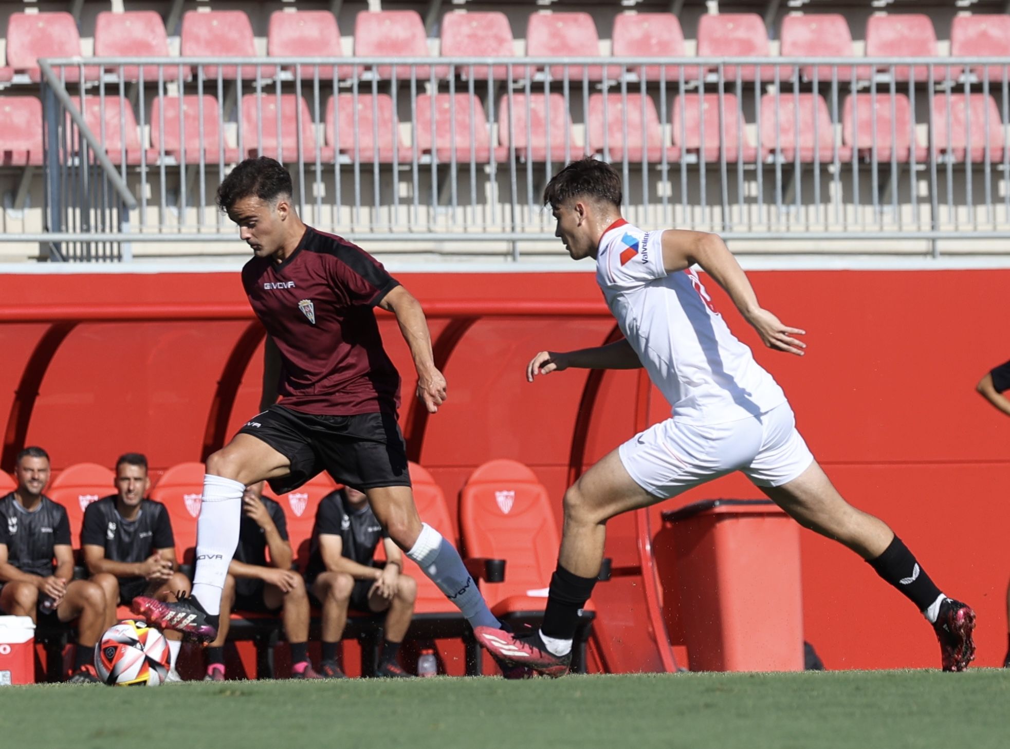 El amistoso Sevilla Atlético - Córdoba CF , en imágenes