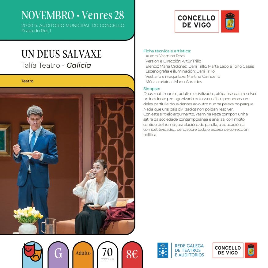 Ficha de «Un deus salvaxe» de VigoCultura 2025