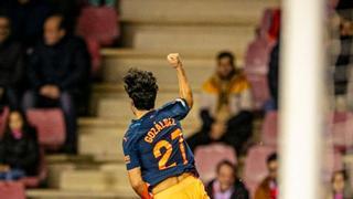 Vídeo | Tres pases y gol de Gozálbez: Así fue el 0-1 ante la UD Logroñés