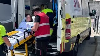 Trasladan al hospital a otra escolar del IES Simarro tras marearse por el calor