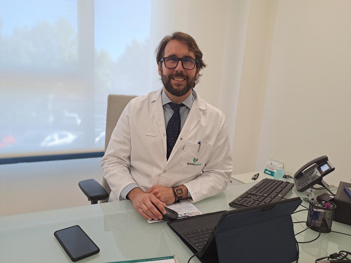 El doctor Joaquín Rodríguez, especialista en Aparato Digestivo responsable de esta nueva unidad.