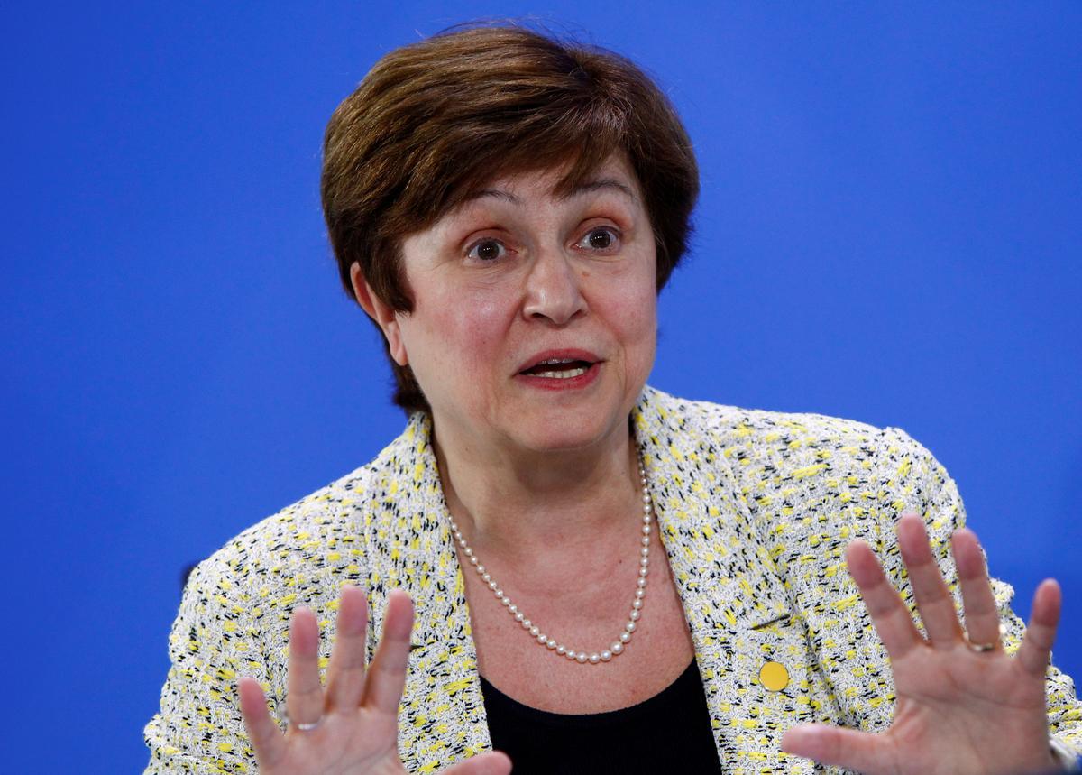 Kristalina Georgieva, la directora gerente del Fondo Monetario Internacional.