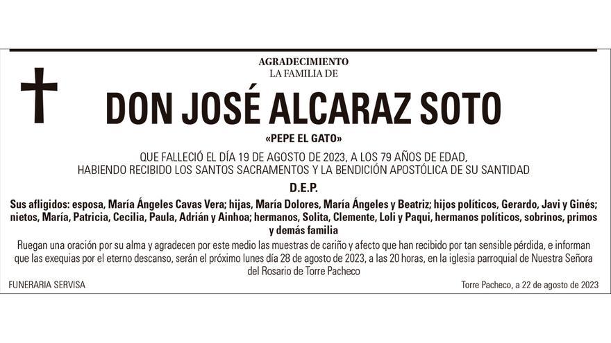 D. José Alcaraz Soto