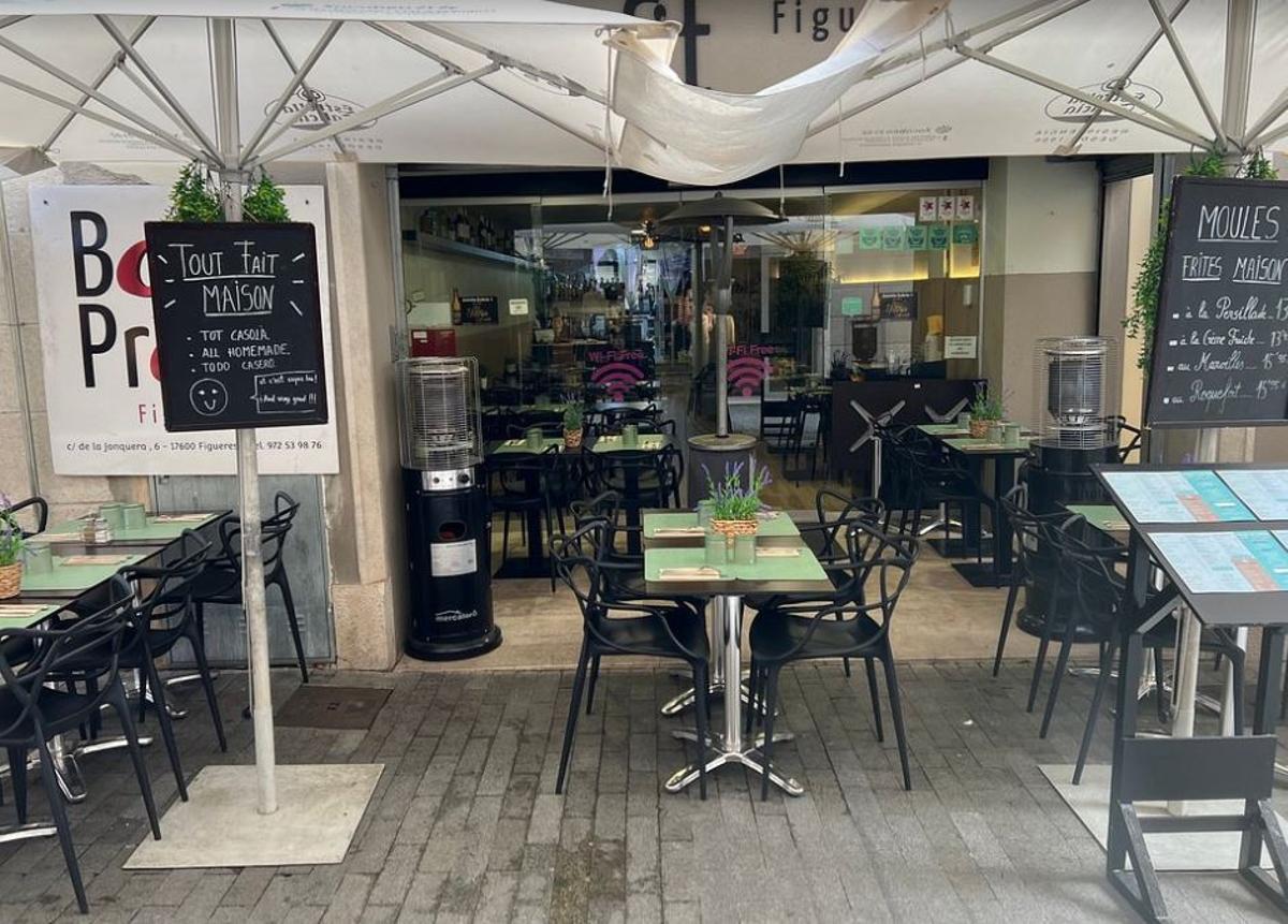 Exterior del restaurant.