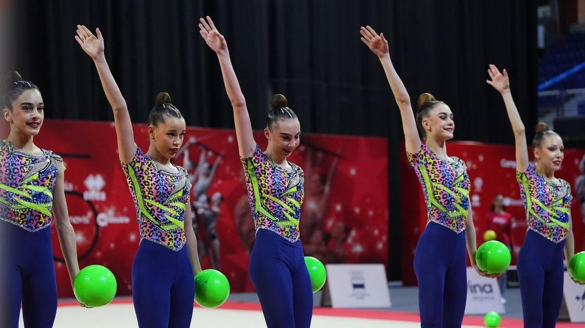 Club Mabel Manuela Belda se proclamó subcampeón de España en el Campeonato Nacional de Conjuntos de Nivel Absoluto