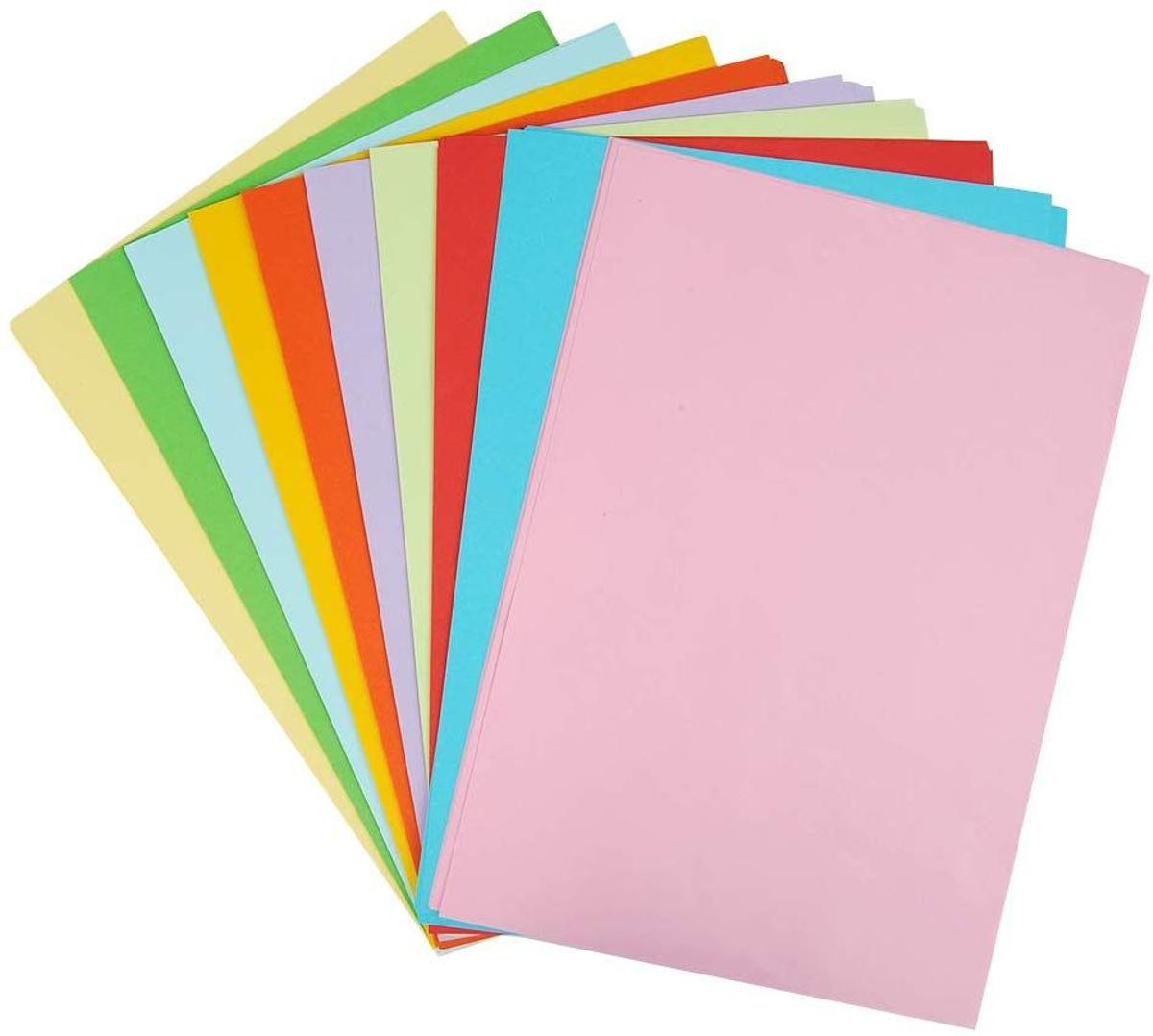 Papel de colores (Precio: 10,99 euros)