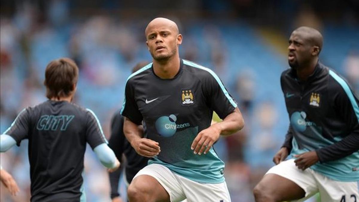 Kompany superó las dolencias musculares